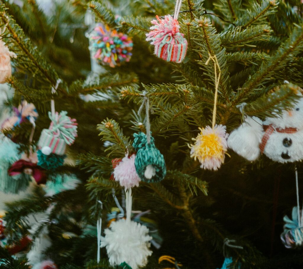 Making your own decorations can help towards your goal of a more sustainable Christmas